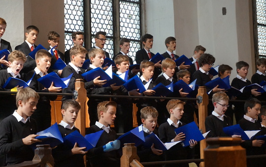Konzert der Domsingknaben in der Thomanerkirche in Leipzig