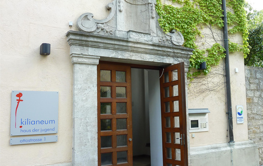 Eingang Kilianeum Würzburg